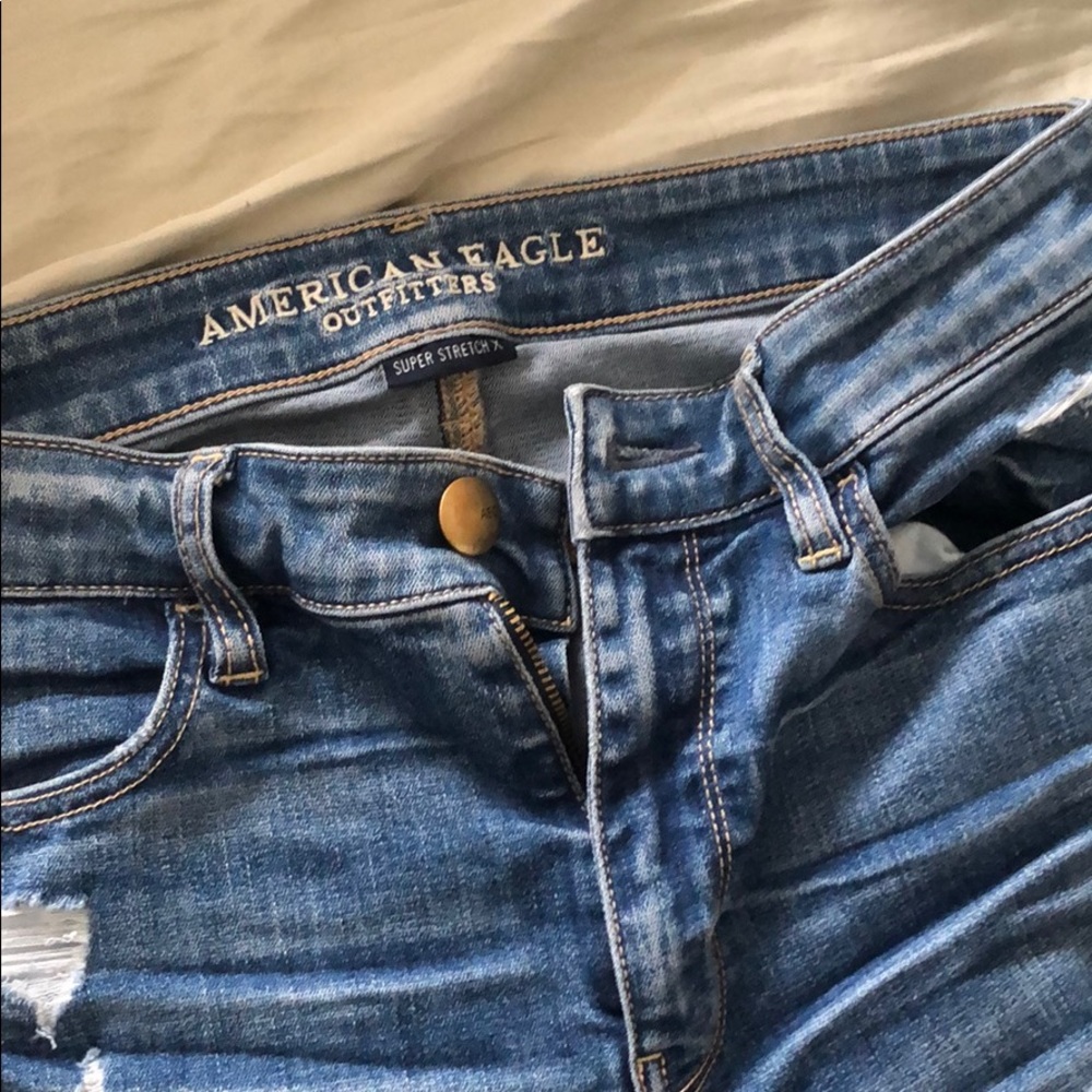 American eagle high waisted jeans